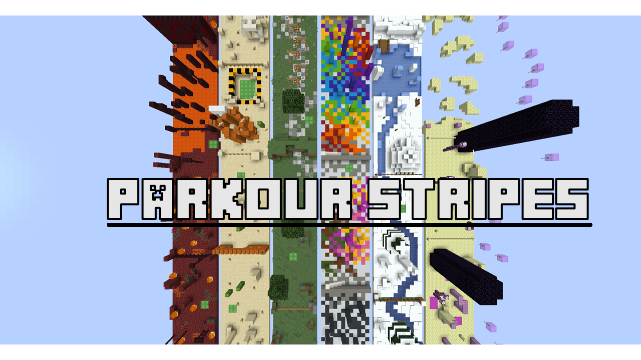 Descargar Parkour Stripes para Minecraft 1.15.2